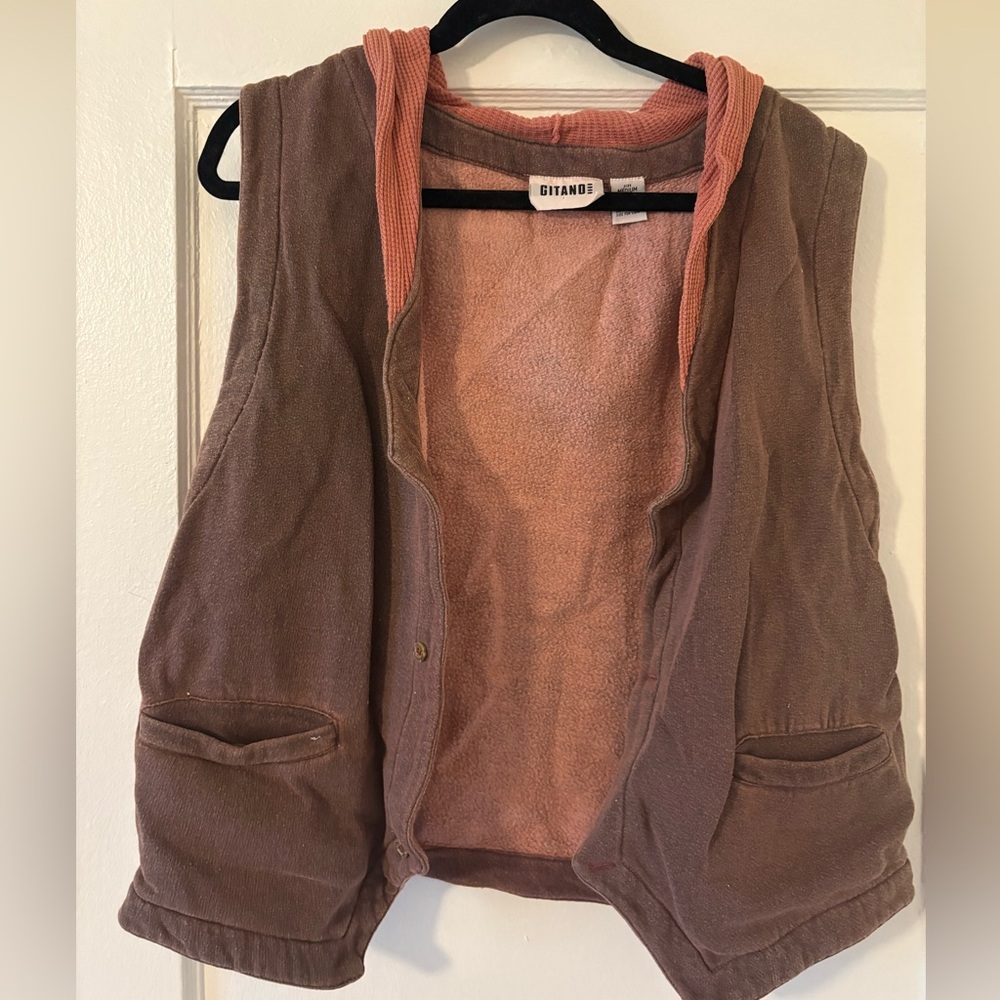Gitano Men’s Hooded Sweater Vest